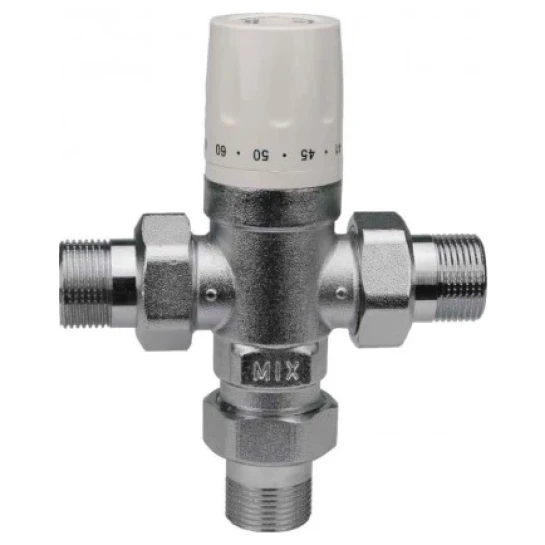 SHOP AKD::Кран трьохходовий термостатичний змішувальний KARRO 3/4" KR 1081
