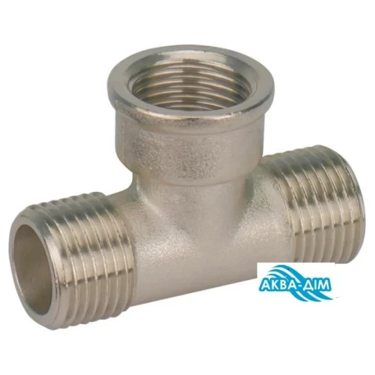 SHOP AKD::Трійник KARRO 1/2"ЗВЗ хром