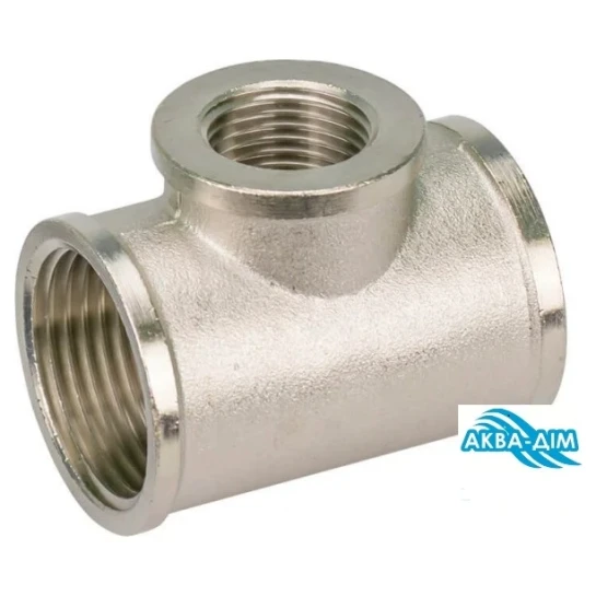 SHOP AKD::Трійник KARRO 3/4"х1/2"х3/4"ВВВ хром