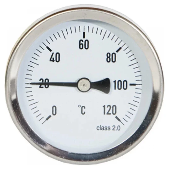 SHOP AKD::Термометр KARRO 1/2" Ø50мм 120ºC KR1039