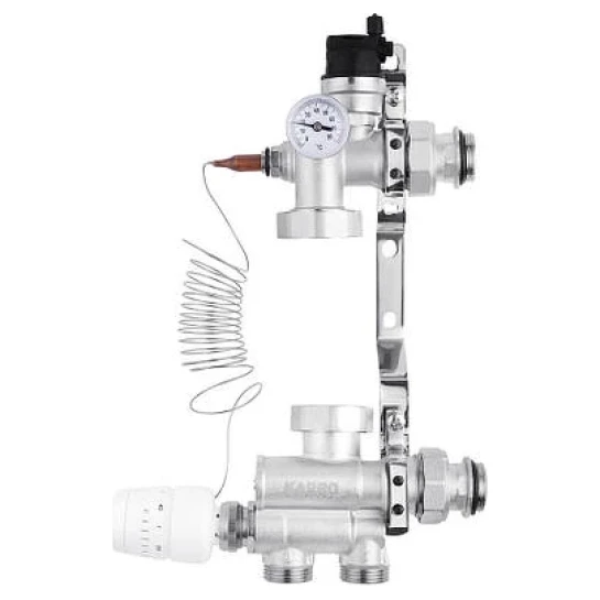 SHOP AKD::Конектор KARRO для підключення циркуляційного насосу з термоголовкою 1" KR 88100