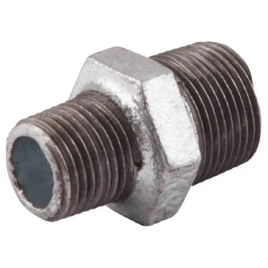 SHOP AKD::Ніпель чавунний редукційний SD (Ду40х32) 1 1/2"х1 1/4" оцинкований