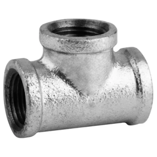 SHOP AKD::Трійник чавунний SD (Ду15) 1/2"ВВВ оцинкований