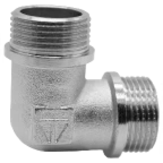 SHOP AKD::Коліно HLV 1" ЗЗ нікель