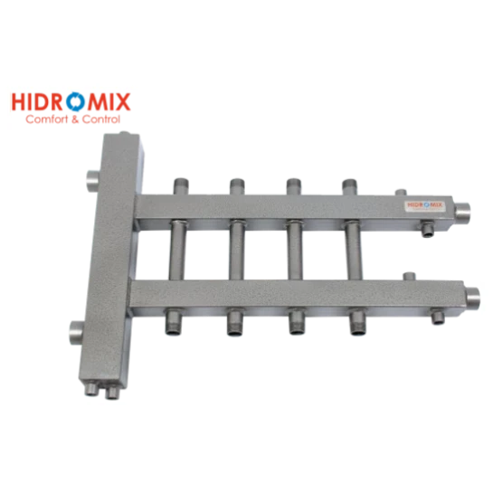 SHOP AKD::Моноблок двосторонній на 4 контури HIDROMIX МЕ-2В2Н 1" БК 1 1/4" 75кВ+кріплення