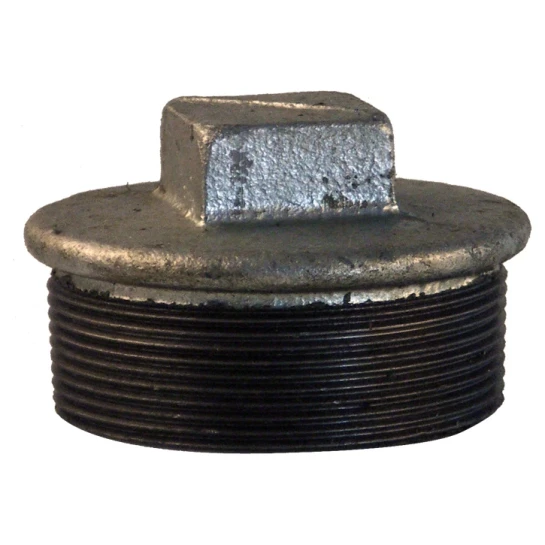 SHOP AKD::Заглушка чавунна SD (Ду63) 2 1/2"В оцинкована