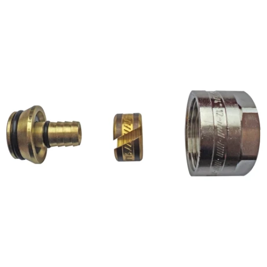 SHOP AKD::Євроконус HERZ 20х3/4" фітинг з подвійним ущільнюючим кільцем та ізолюючою шайбою