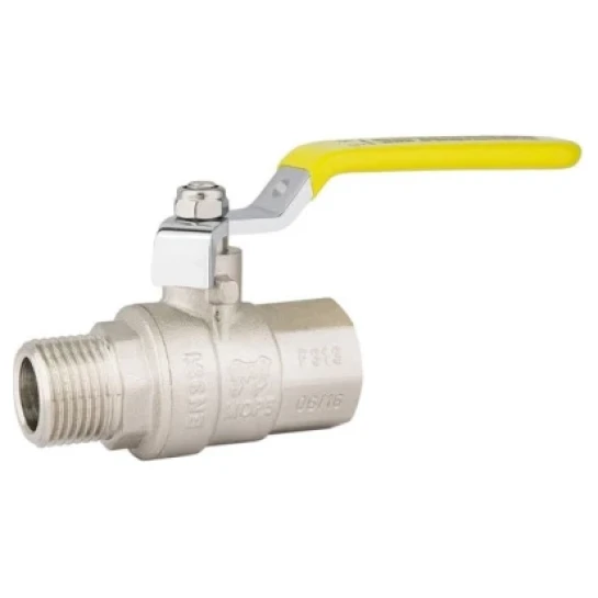 SHOP AKD::Кран кульовий для газу PROFACTOR 1" ВЗ з ручкою "важіль"