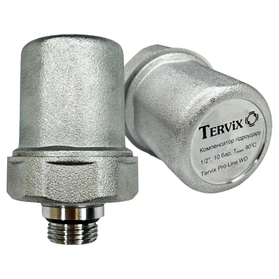 SHOP AKD::Компенсатор гідродинамічних ударів TERVIX 1/2" 10бар