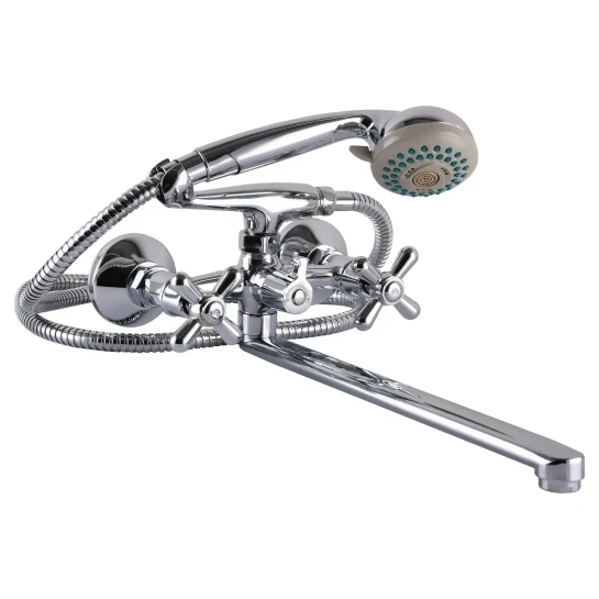 SHOP AKD::Змішувач для ванни Globus Lux DOMINOX-0316-Euro перемикач L350мм