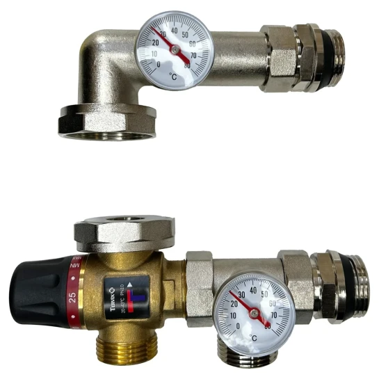 SHOP AKD::Змішувальний вузол TERVIX Mixset 1" без насосу та з клапаном АТМ