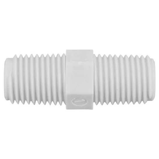 SHOP AKD::Ніпель ECOSOFT 1/4"х1/4" зовн.різьба KP-HN0404 білий