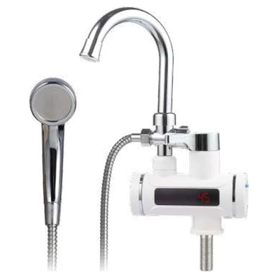 SHOP AKD::Кран водонагрівальний для ванни AQUATICA s92 на гайці з дисплеєм та термостатом