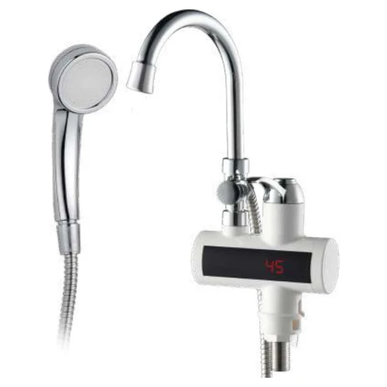 SHOP AKD::Кран водонагрівальний для ванни AQUATICA S98 на гайці, з дисплеєм