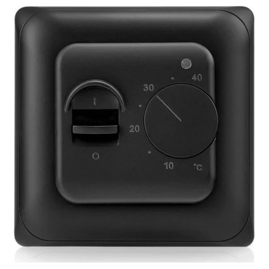 SHOP AKD::Терморегулятор ECOTERM MEX BLACK+ з датчиком 16А (3600Вт)