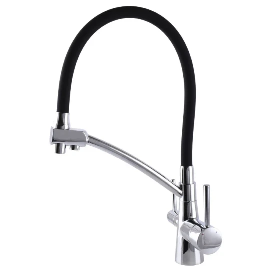 SHOP AKD::Кран для зворотнього осмосу Globus Lux LAZER GLLR-0700 хром/чорний