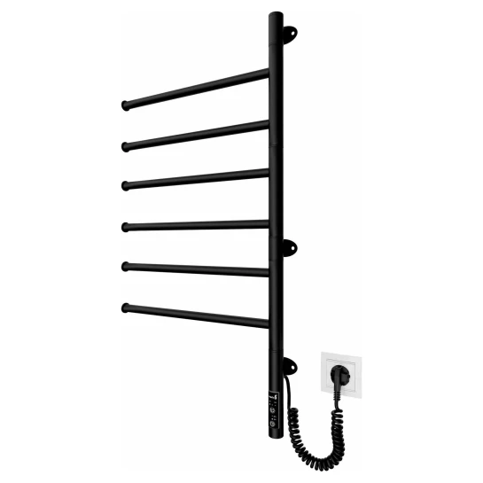 SHOP AKD::Рушникосушка електрична MARIO Веер-ITR 825х445 чорна