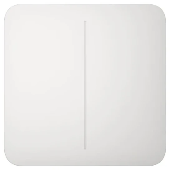 SHOP AKD::Кнопка AJAX SoloButton (2-gang) white
