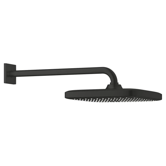 SHOP AKD::Душ верхнiй з кронштейном GROHE Tempesta 250 чорний мат
