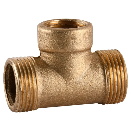 SHOP AKD::Трійник UA 3/4"Зx1/2"Вx3/4"З латунь