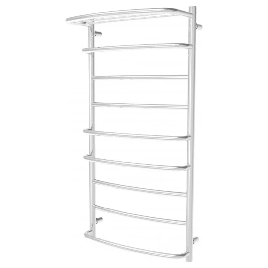 SHOP AKD::Рушникосушка водяна ЕЛНА Каскад з полкою-9  (1000 х 530 х 290) нерж