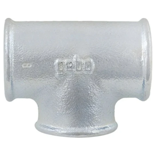 SHOP AKD::Трійник чавунний GEBO 2"  оцинкований