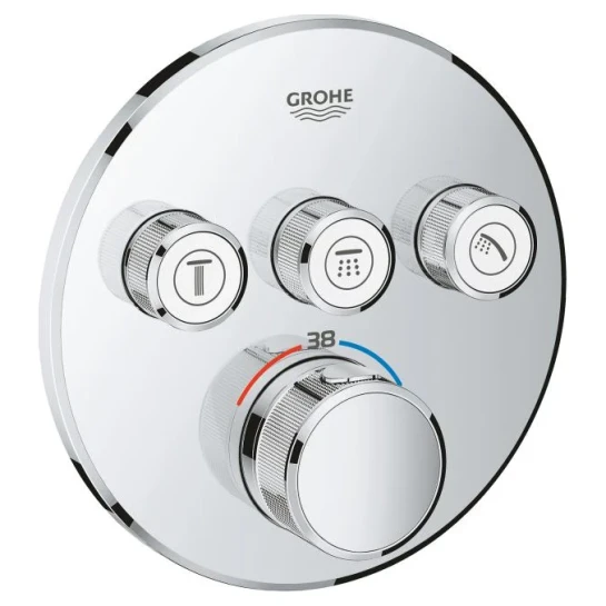 SHOP AKD::Термостат прихованого монтажу GROHE Grohtherm SmartControl на 3 виходи
