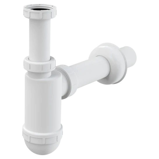 SHOP AKD::Сифон для умивальника ALCAPLAST d40 з накидною гайкою 5/4"