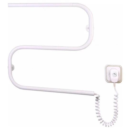 SHOP AKD::Рушникосушка електрична Елна  Змійка-S (530 Х 500 Х 75) біла  л/п