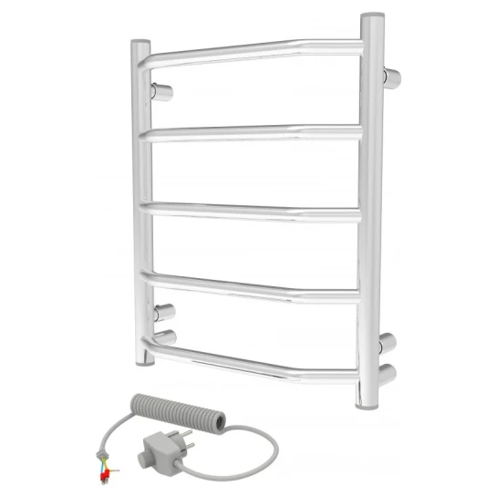 SHOP AKD::Рушникосушка електрична Елна Трапеція -5 (500 Х 420 Х125) нерж з регутором t