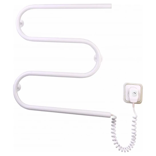 SHOP AKD::Рушникосушка електрична Елна  Змійка-М (530 Х 500 Х 50) біла  л/п