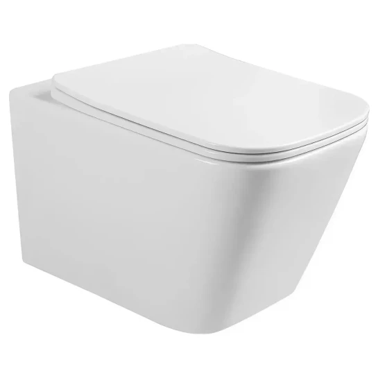 SHOP AKD::Компакт підвісний унітаз VOLLE LIBRA 2.0 + кришка slim, змив Торнадо