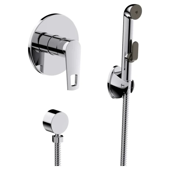 SHOP AKD::Набір гігієнічний прихованого монтажу VOLLE Solar хром