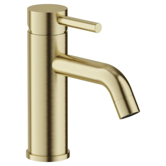 SHOP AKD::Змішувач для умивальника VOLLE CRUZE високий, золото