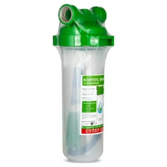 SHOP AKD::Корпус фільтра для фільтрації питної води SVOD C1 10" 3/4" (термоусадка)