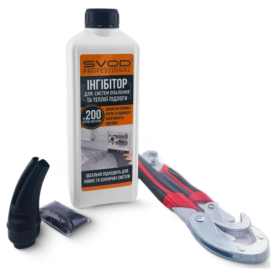 SHOP AKD::Інгібітор для систем опалення SVOD ,1 л (на 200 л системи)