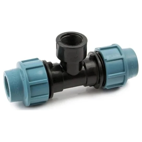 SHOP AKD::Трійник SantehPlast ПЕ 20x3/4"x20 внутрішня різьба (50)