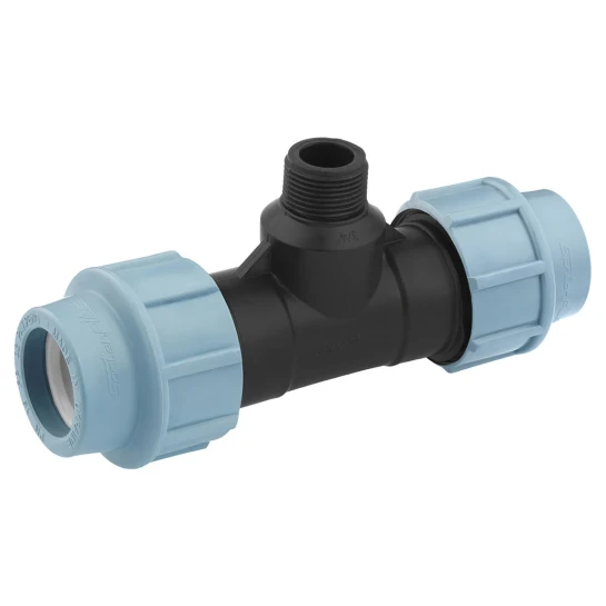 SHOP AKD::Трійник SantehPlast ПЕ 32x1/2"x32 зовнішня різьба