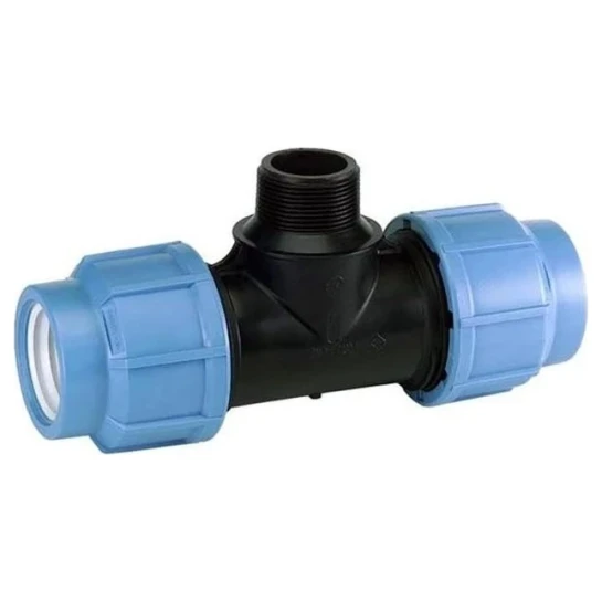 SHOP AKD::Трійник SantehPlast ПЕ 40x1"x40 зовнішня різьба