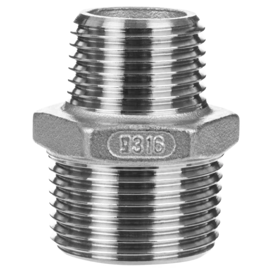 SHOP AKD::Ніпель редукційний GEBO 3/4" х1/2" ЗЗ нержавійка