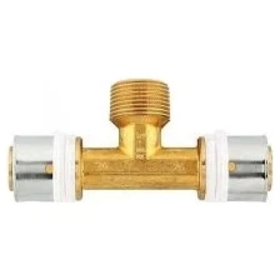 SHOP AKD::Трійник HERZ, прес х зовнішня різьба х прес 20-3/4"-20
