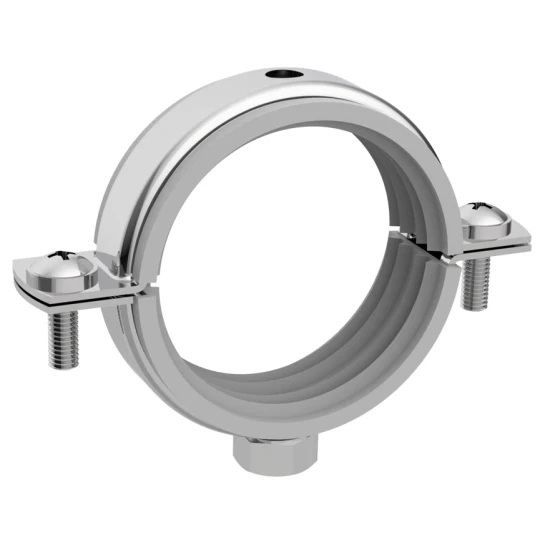 SHOP AKD::Хомут для кріплення ASCELIC 2 1/2" (75-84мм) М8 з віброгас д/труб