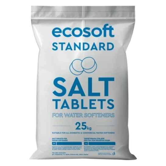 SHOP AKD::Сіль таблетована Ecosoft Standard мішок 25кг.