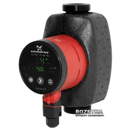 SHOP AKD::Насос циркуляційний GRUNDFOS ALPHA2 25-60 180 (оригінал)