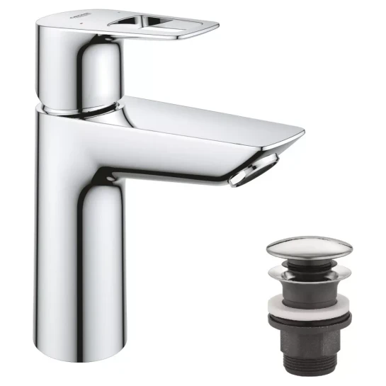 SHOP AKD::Змішувач для умивальника GROHE BauLoop New M-Size з донним клапаном