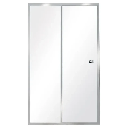 SHOP AKD::Душова кабіна BESCO Duo slide хром блиск (панель 90х195 +душові двері 100х195)