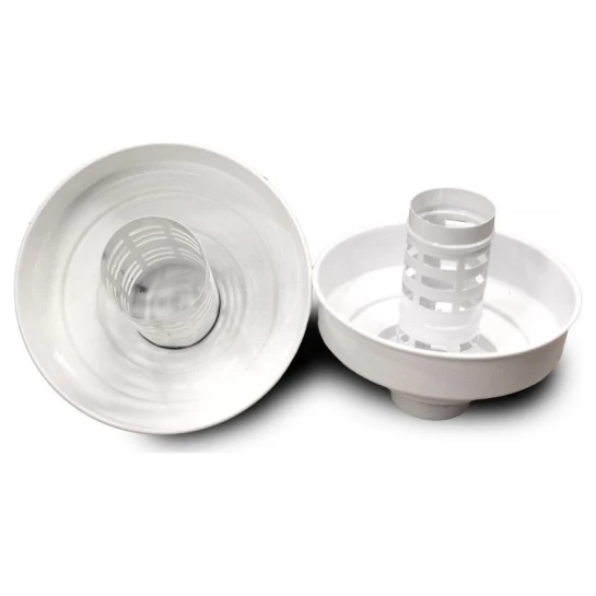 SHOP AKD::Оголовок з вітрозахистом ANTKALIP 80 вертикальний для газових котлів