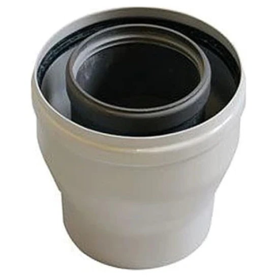 SHOP AKD::Адаптер перехідник конденсаційний ANTKALIP 60/100 - 80/125