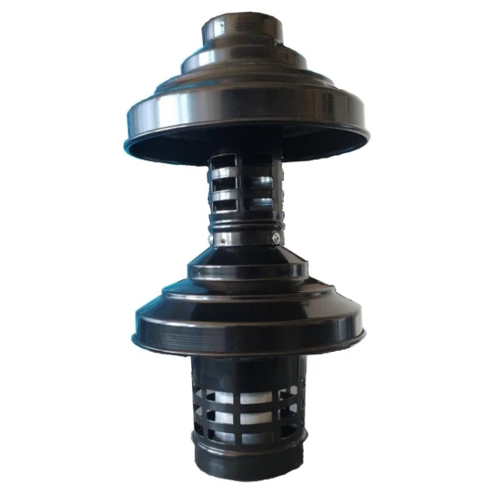 SHOP AKD::Оголовок конденсаційний  з вiтрозахистом ANTKALIP вертикальний 60/100