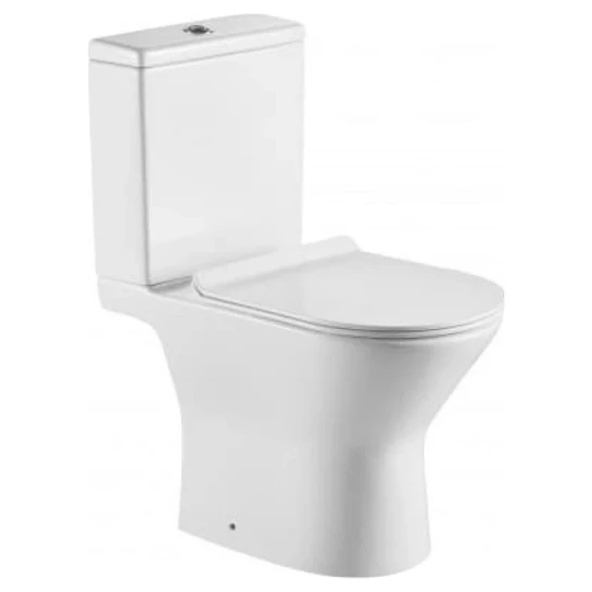 SHOP AKD::Унітаз підлоговий RJ FEEL Rimless сидіння duroplast slow-closing